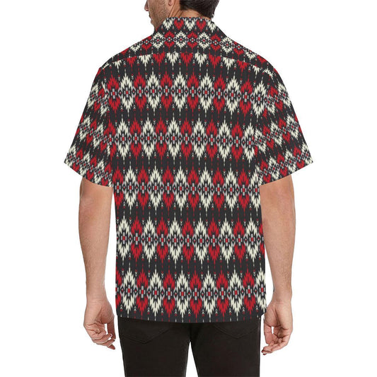 Southwestern Pattern Men Aloha Hawaiian Shirt