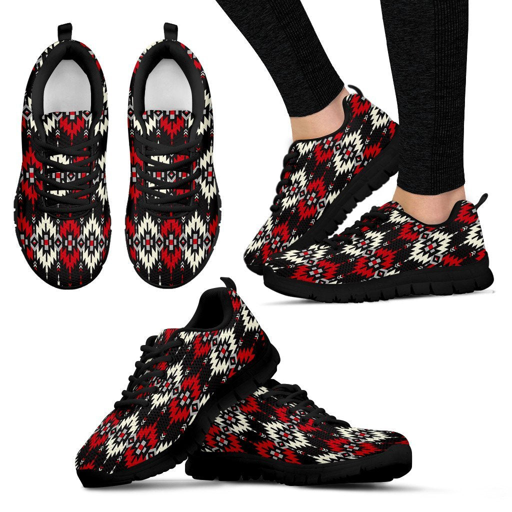 Southwestern Pattern Women Sneakers Shoes