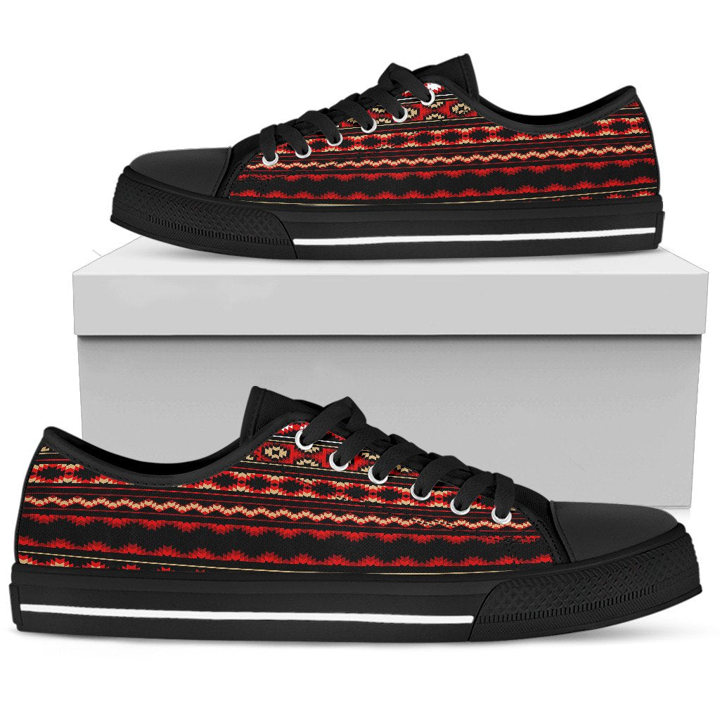 Southwestern Themed Women Low Top Shoes-JTAMIGO.COM