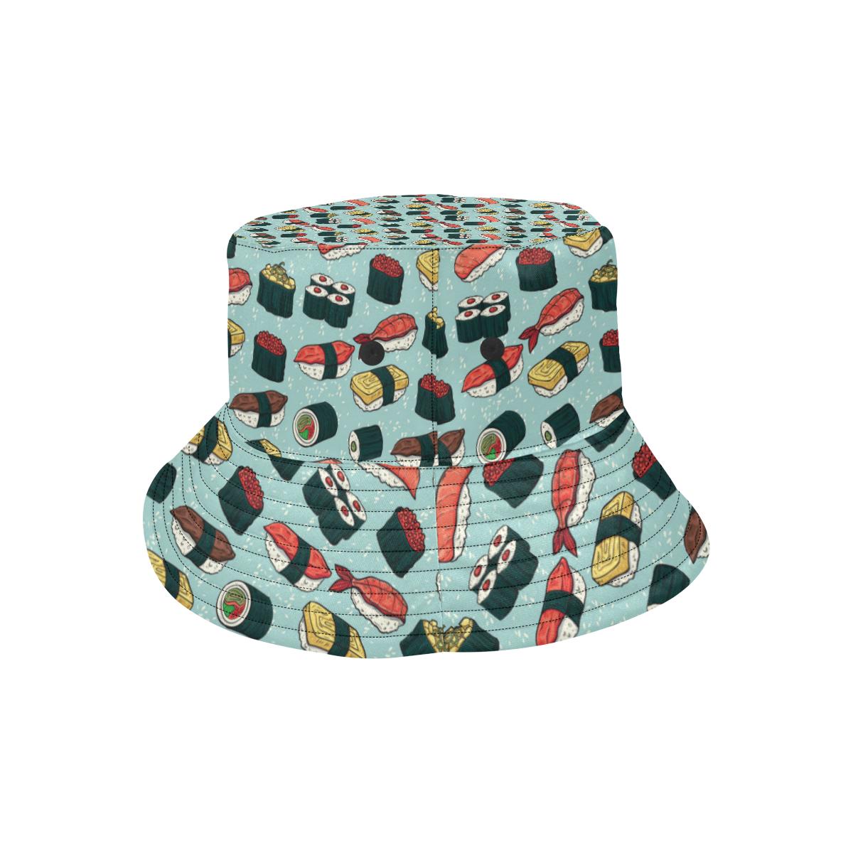 Sushi Pattern Design Unisex Bucket Hat