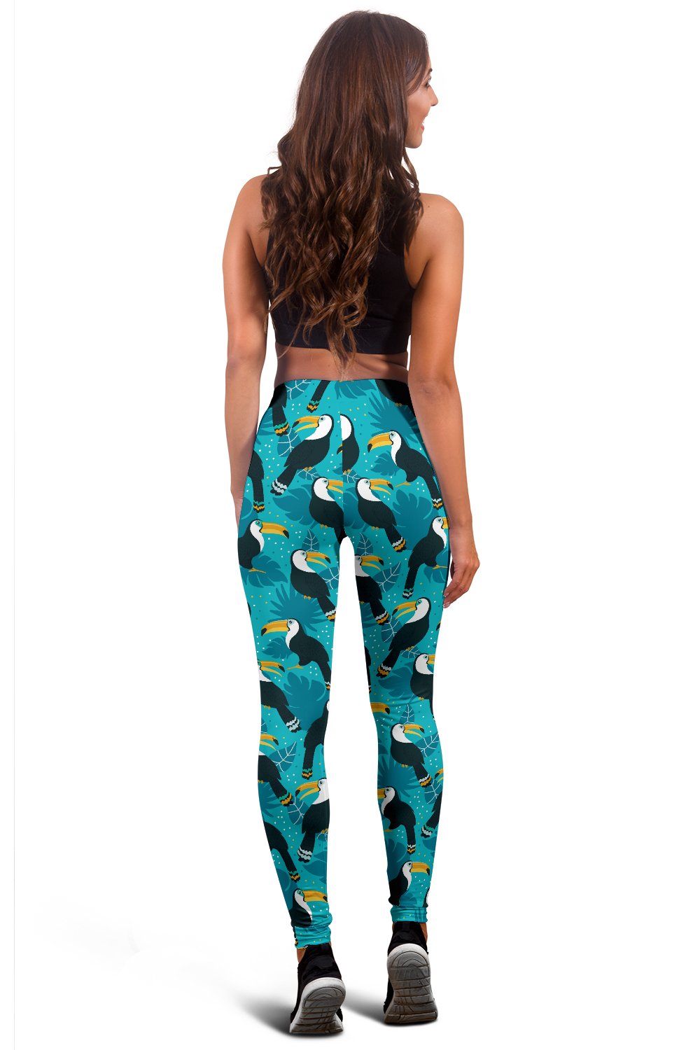 Toucan Parrot Pattern Print Women Leggings