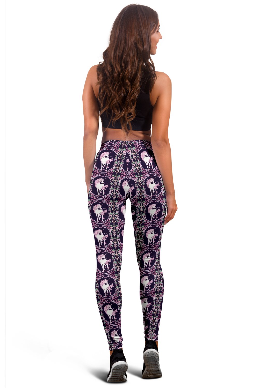 Unicorn Fantastic Flower Women Leggings