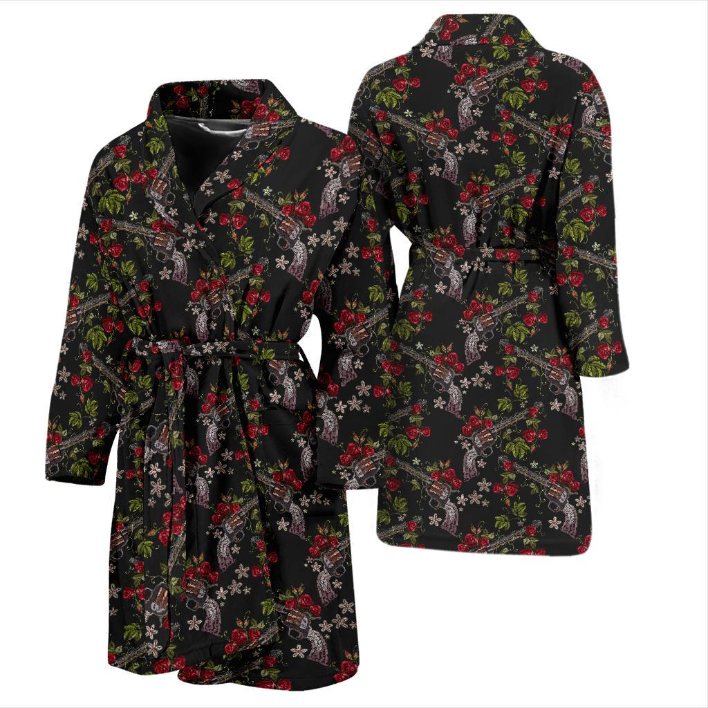 Western Design Men Bath Robe-JTAMIGO.COM