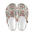 Bohemian Round Style Print Unisex Clogs Shoes