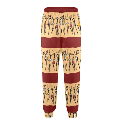African People Men's Casual Track Pants