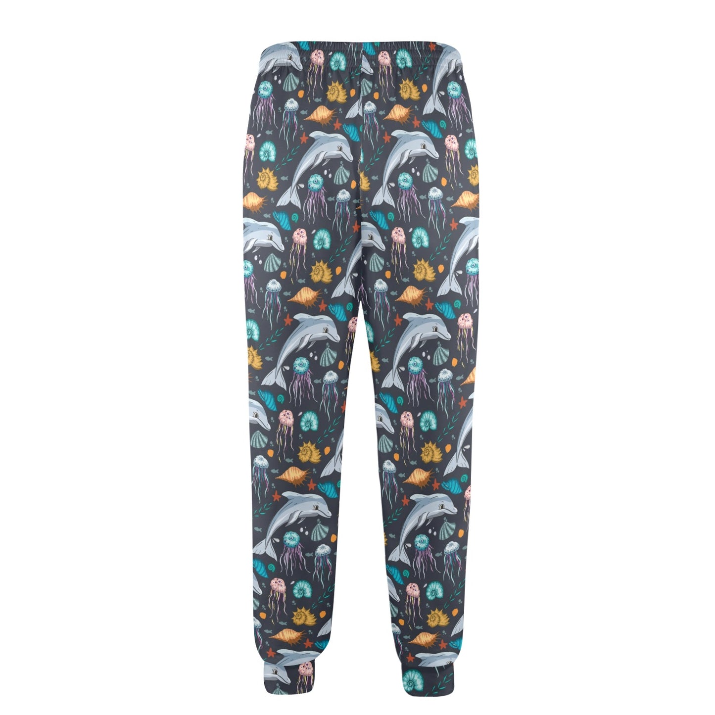 Underwater Dolphin Print Design LKS304 Men's Casual Track Pants