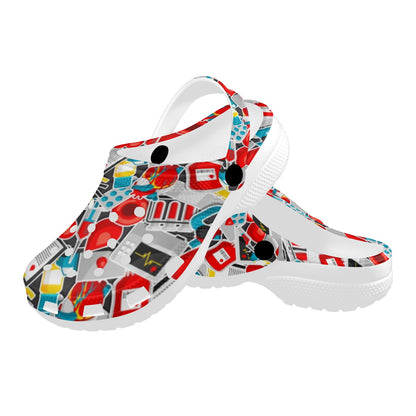 Phlebotomist Medical Themed Unisex Clogs Shoes