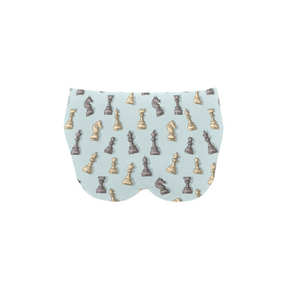 Chess Pattern Print Design 02 Men's Swimming Briefs