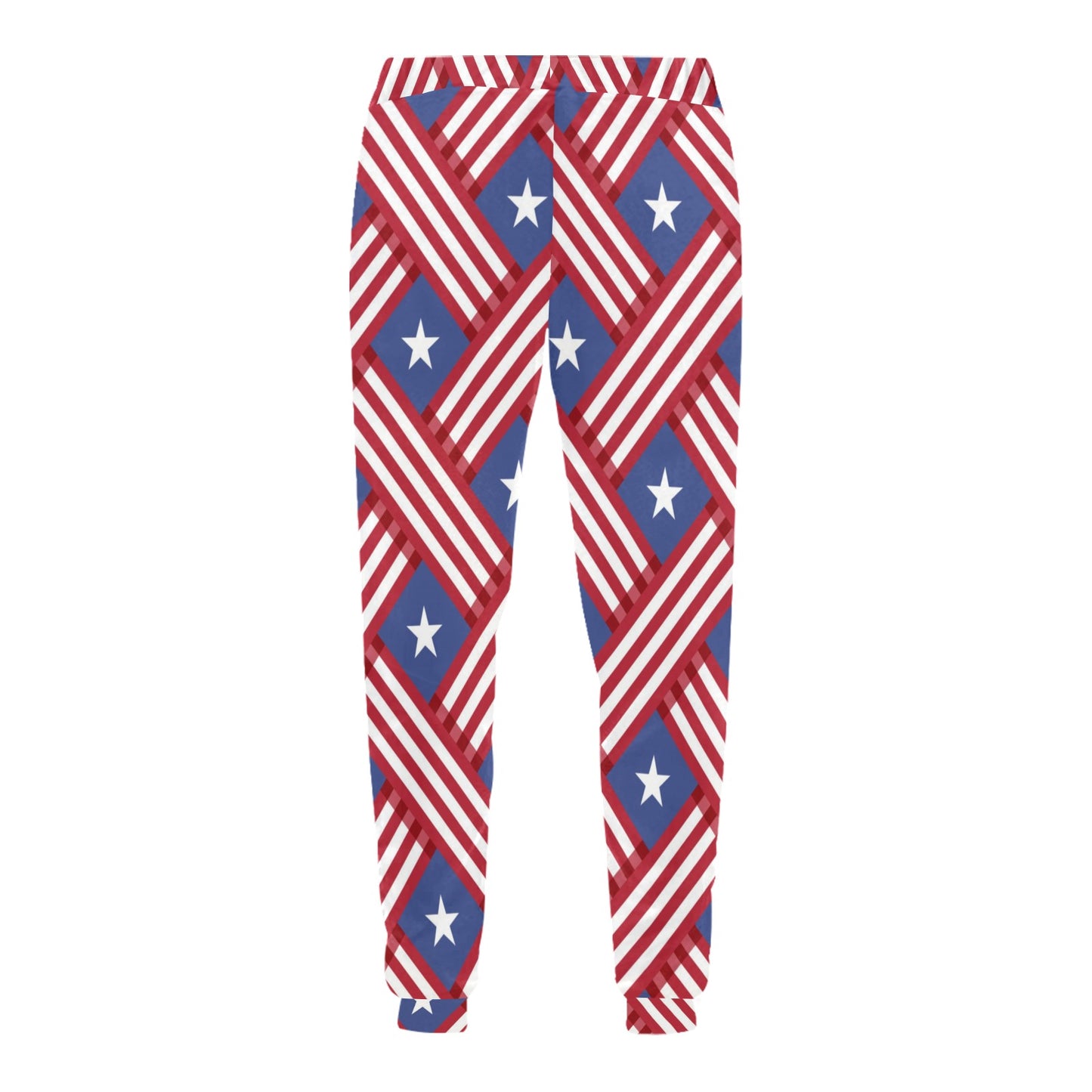 American flag Pattern Men's Sweatpants