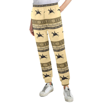 Horse Pattern Prnt Women's Casual Track Pants