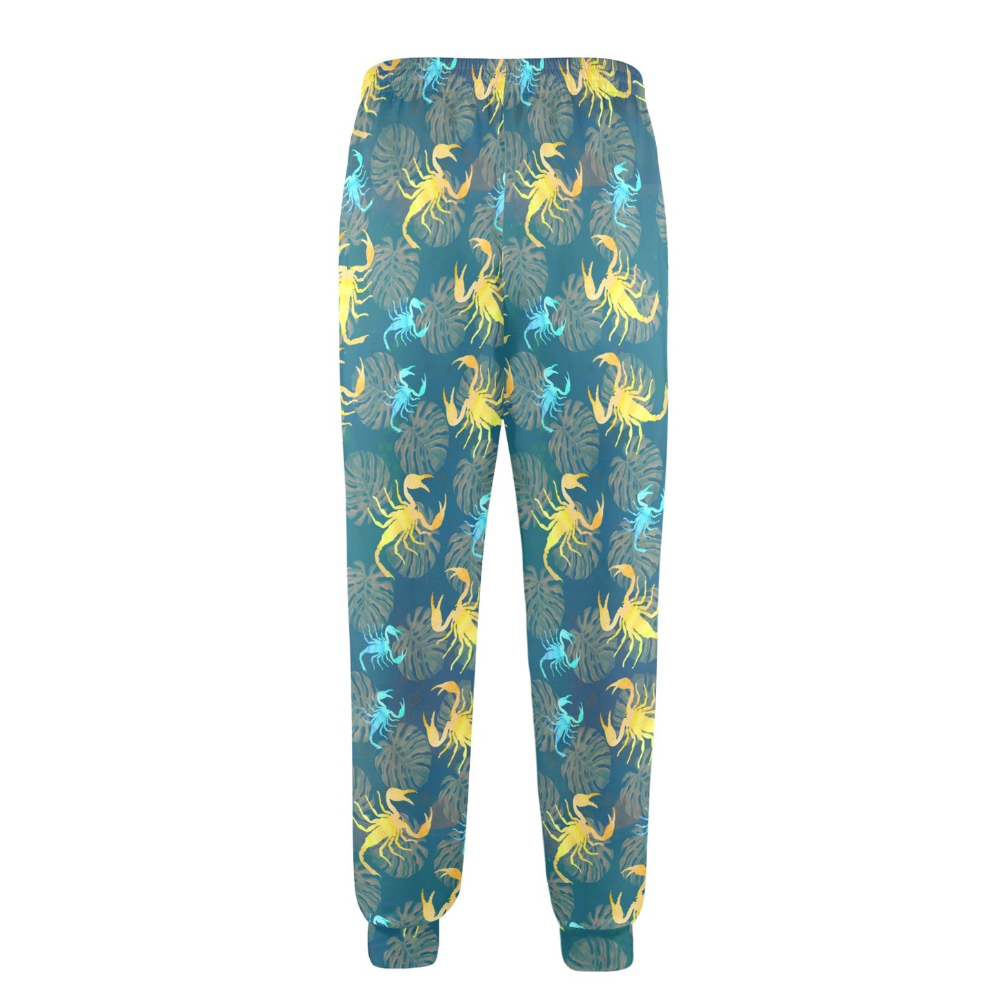 Scorpion Pattern Print Design 02 Men's Casual Track Pants