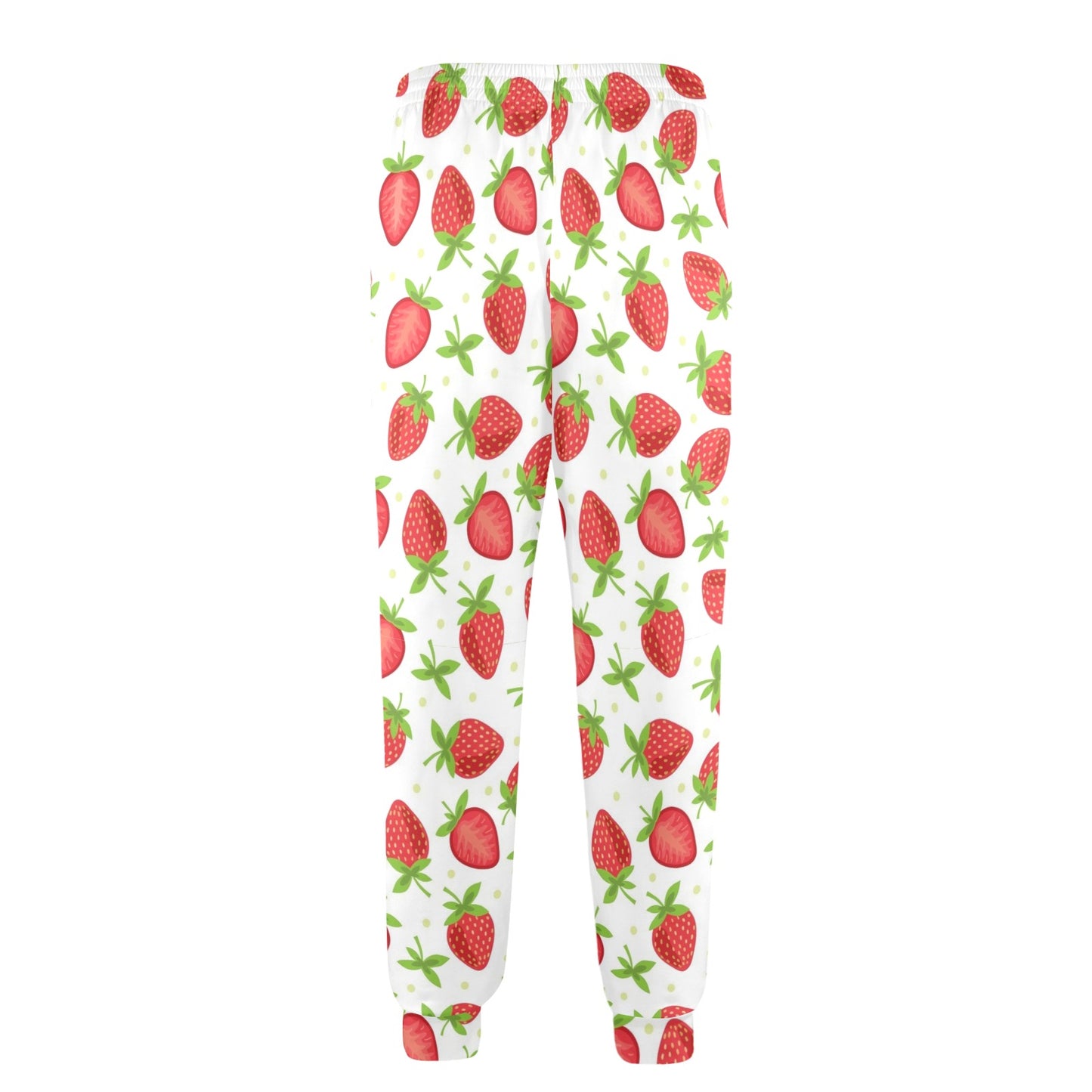 Strawberry Pattern Print Design SB07 Men's Casual Track Pants