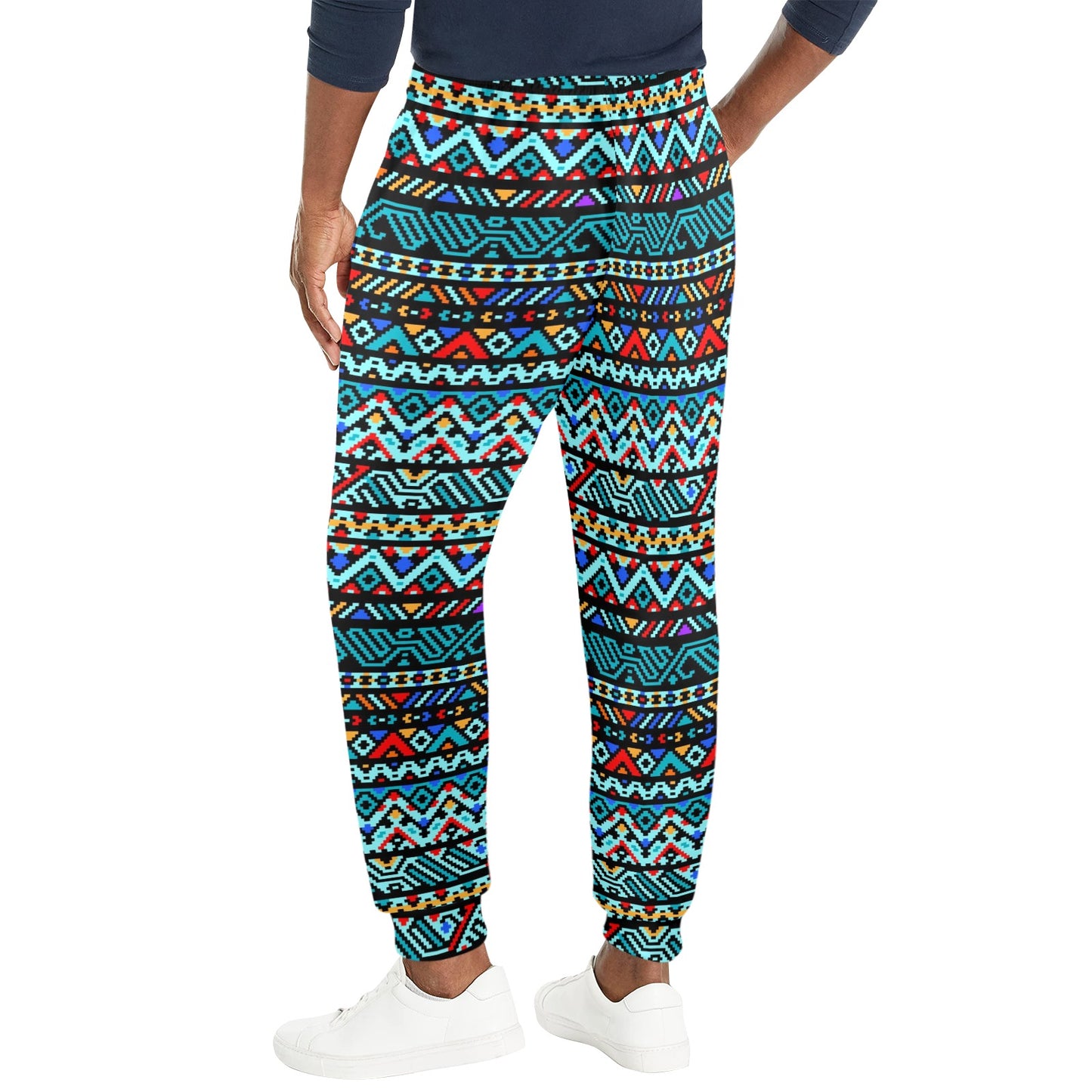 Southwestern Style Men's Casual Track Pants