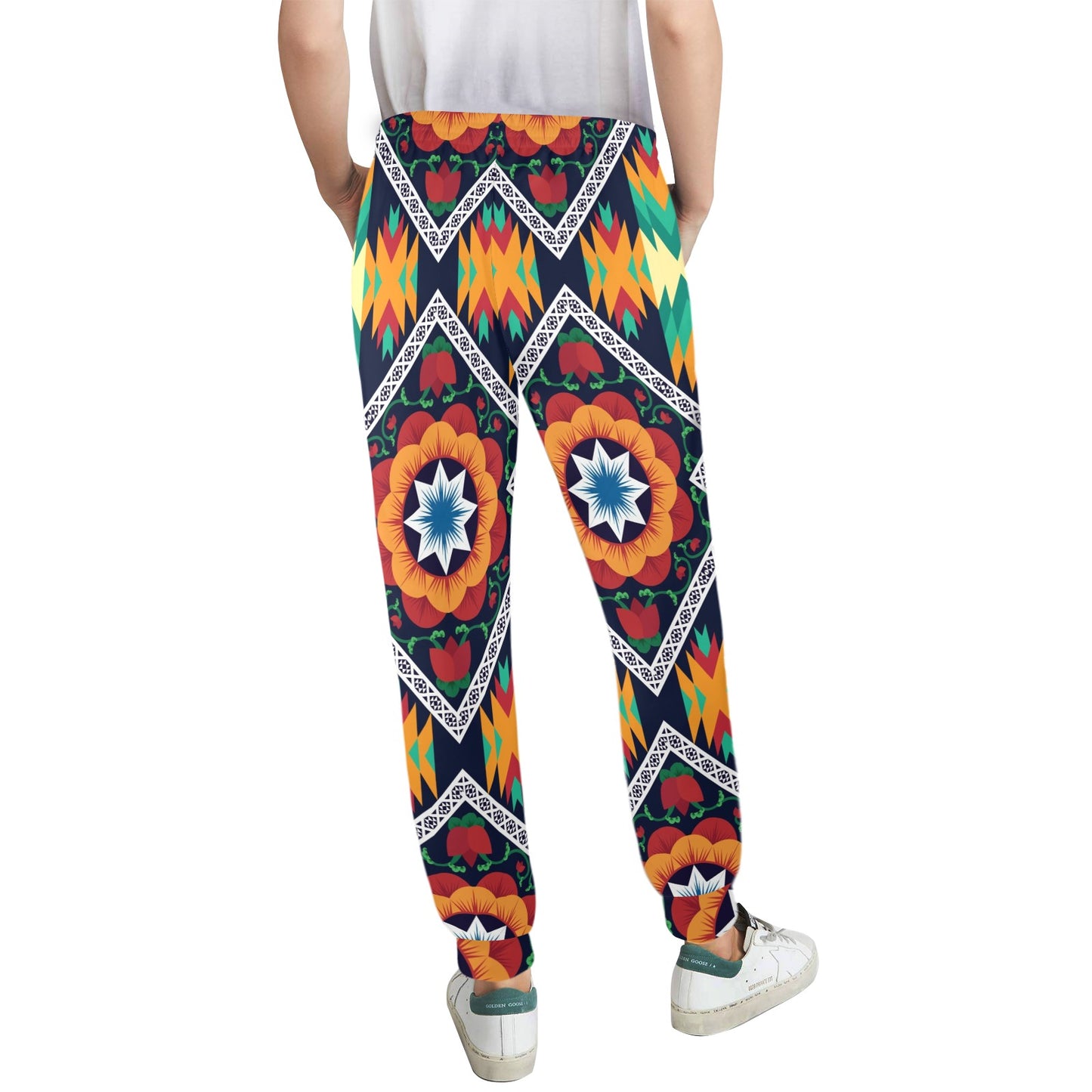 African Kente Women's Casual Track Pants