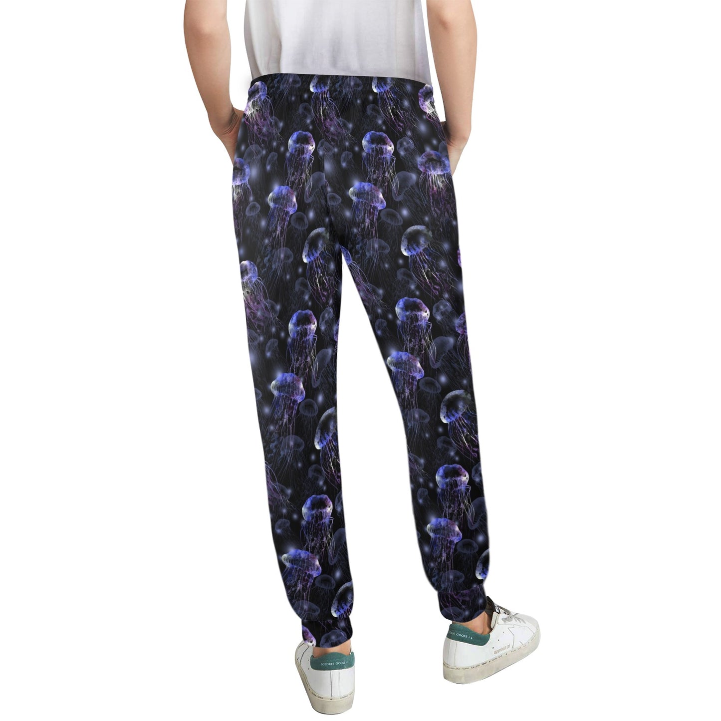 Jellyfish Themed Women's Casual Track Pants