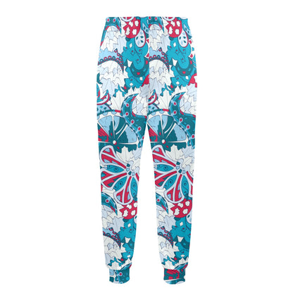 Funky Retro Pattern Print Design A05 Men's Casual Track Pants