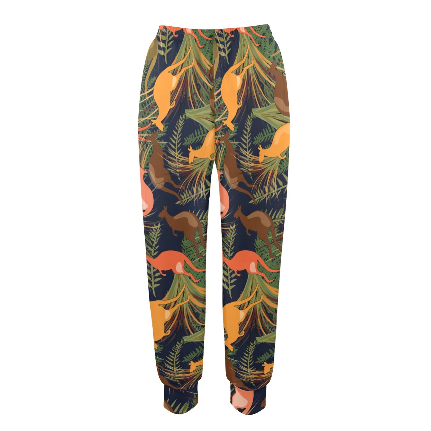 Kangaroos Pattern Print Design 07 Women's Casual Track Pants