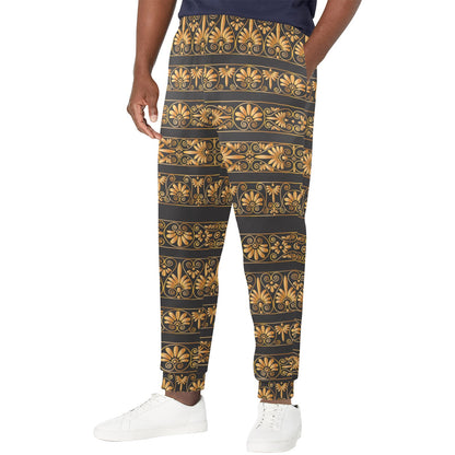 Ancient Greek Print Design LKS303 Men's Casual Track Pants