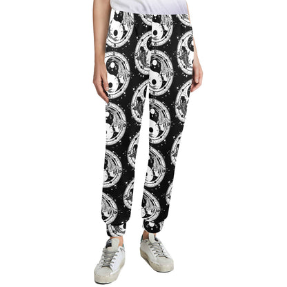 Yin Yang Koi Fish Women's Casual Track Pants