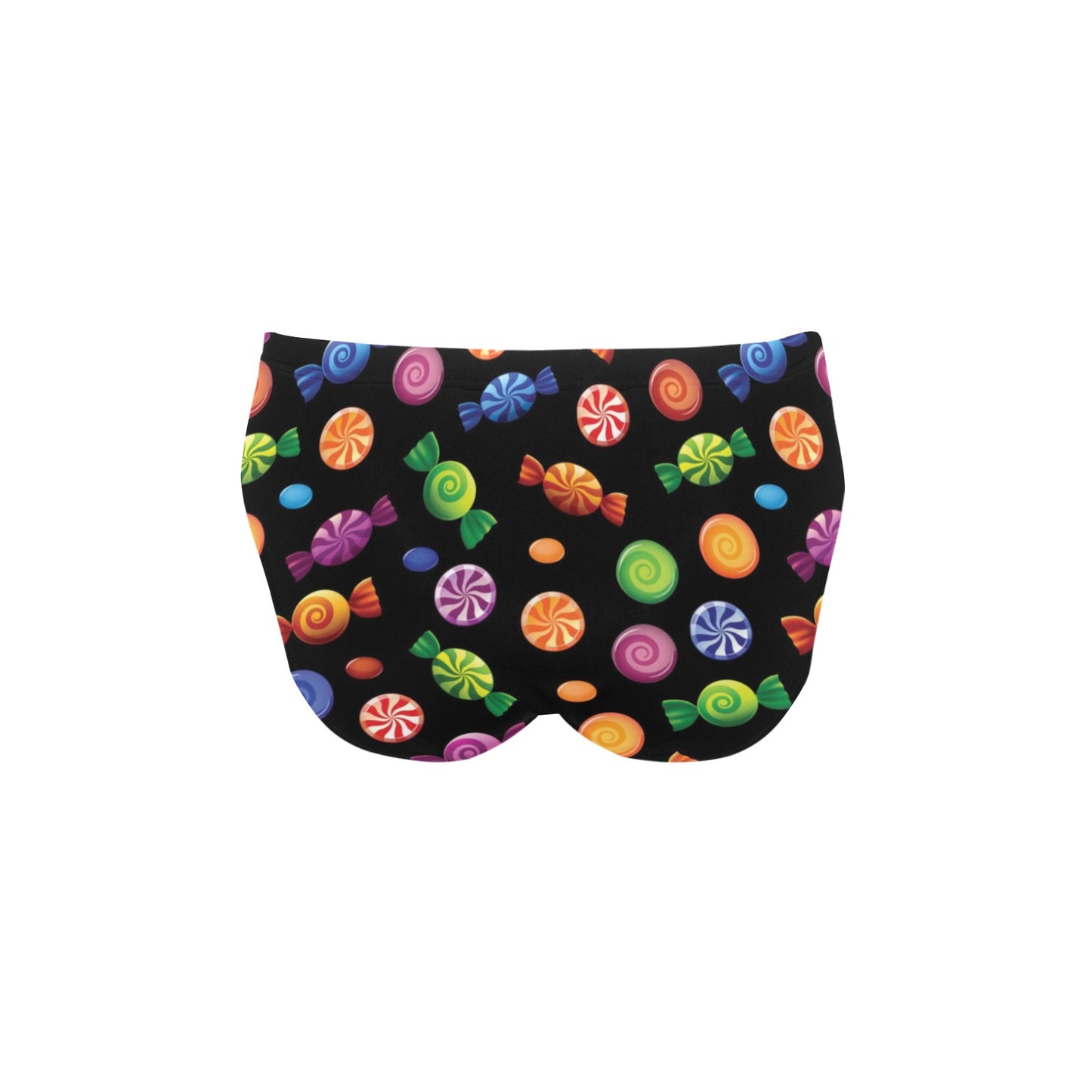 Candy Pattern Print Design 01 Men's Swimming Briefs