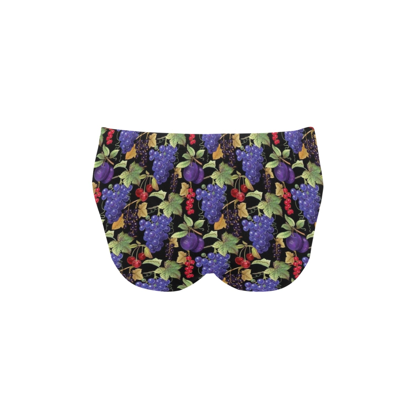 Grape Pattern Print Design GP05 Men's Swimming Briefs