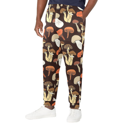 Mushroom Pattern Print Design A05 Men's Casual Track Pants