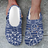 Anchor Stripe Pattern Unisex Clogs Shoes