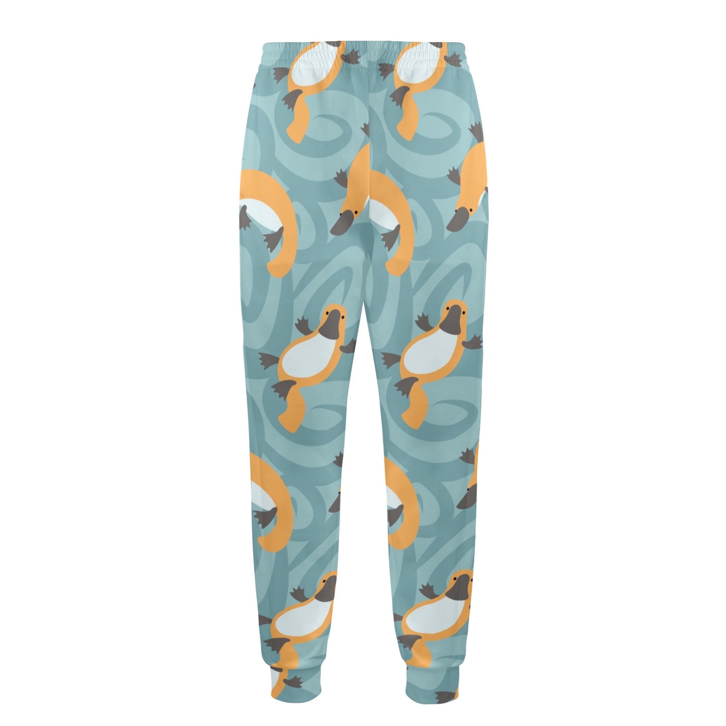 Platypus Pattern Print Design A01 Men's Casual Track Pants