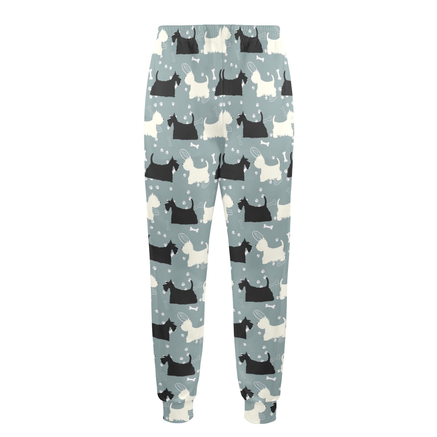 Scottish Terriers Print Design LKS301 Men's Casual Track Pants