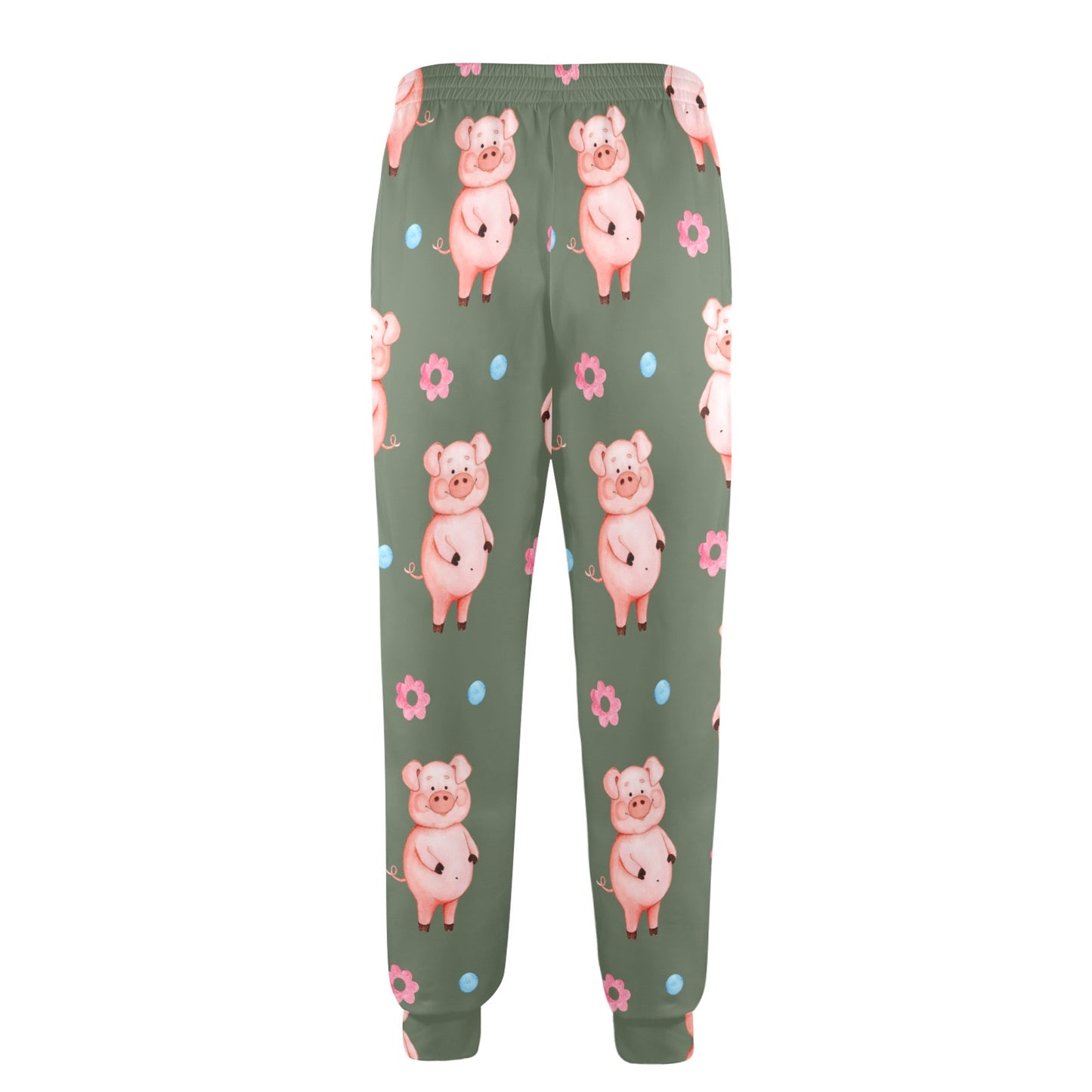 Pig Pattern Print Design 03 Men's Casual Track Pants