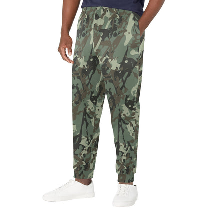 Camouflage Pattern Print Design 06 Men's Casual Track Pants