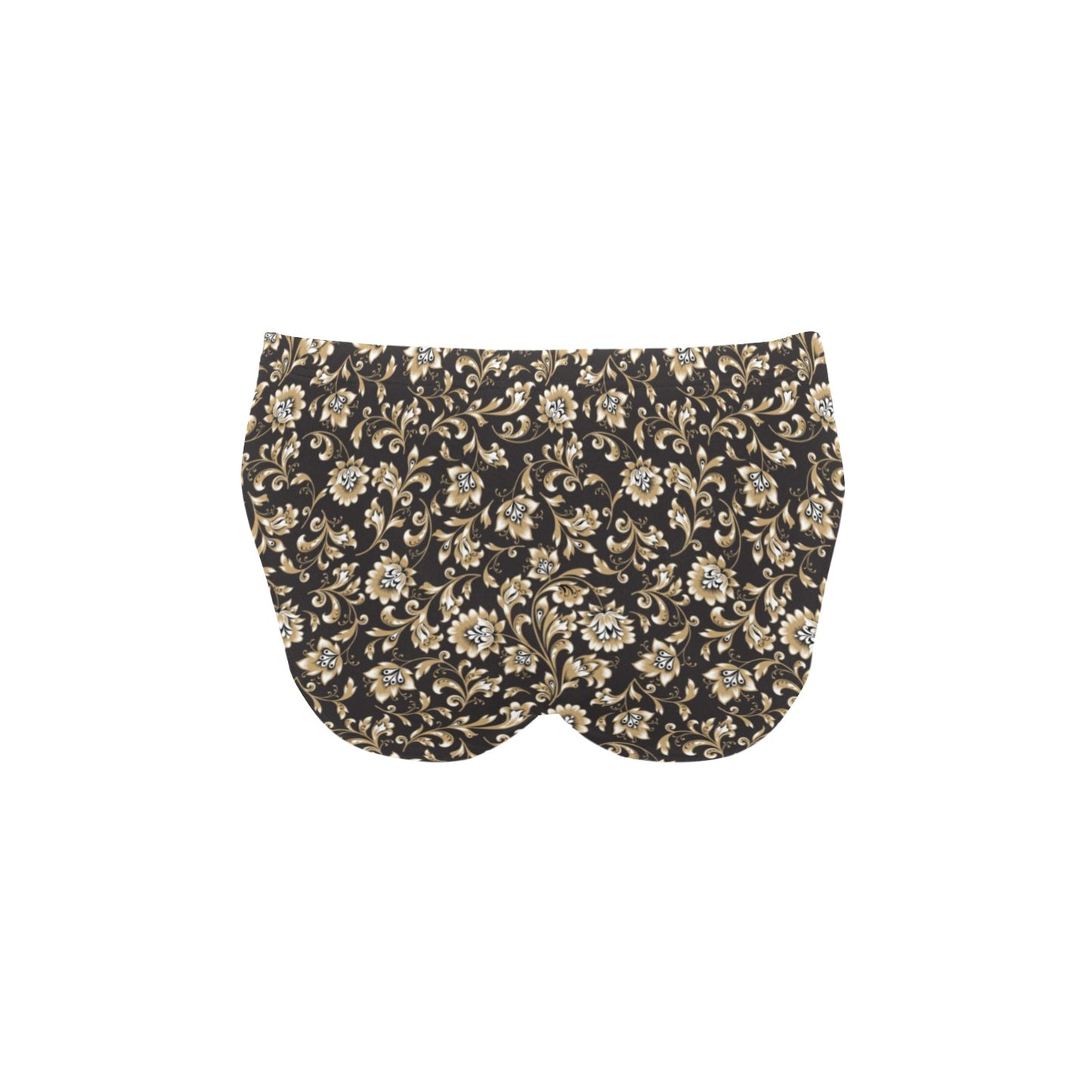 Brocade Pattern Print Design 03 Men's Swimming Briefs