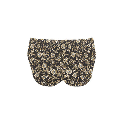 Brocade Pattern Print Design 03 Men's Swimming Briefs