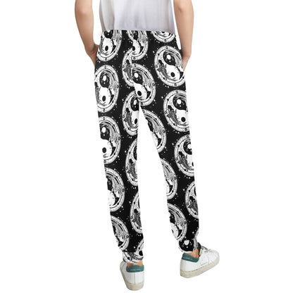 Yin Yang Koi Fish Women's Casual Track Pants