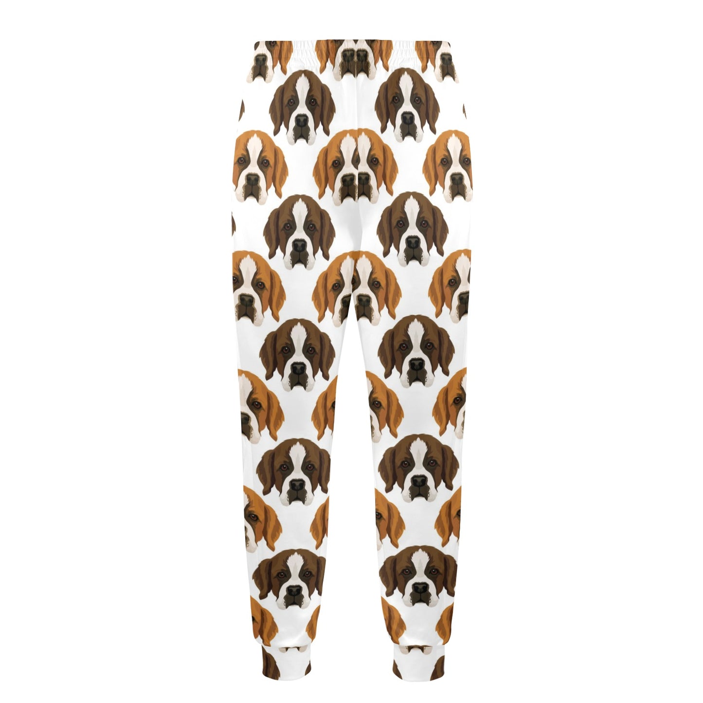 St Bernards Print Design LKS301 Men's Casual Track Pants