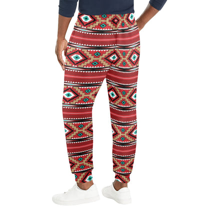 Ethnic Design Print Pattern JJ0136 Men's Casual Track Pants