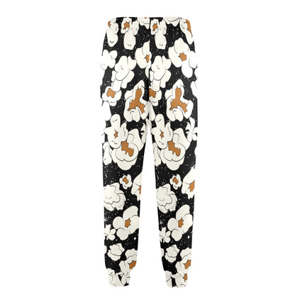 Popcorn Pattern Print Design A02 Men's Casual Track Pants