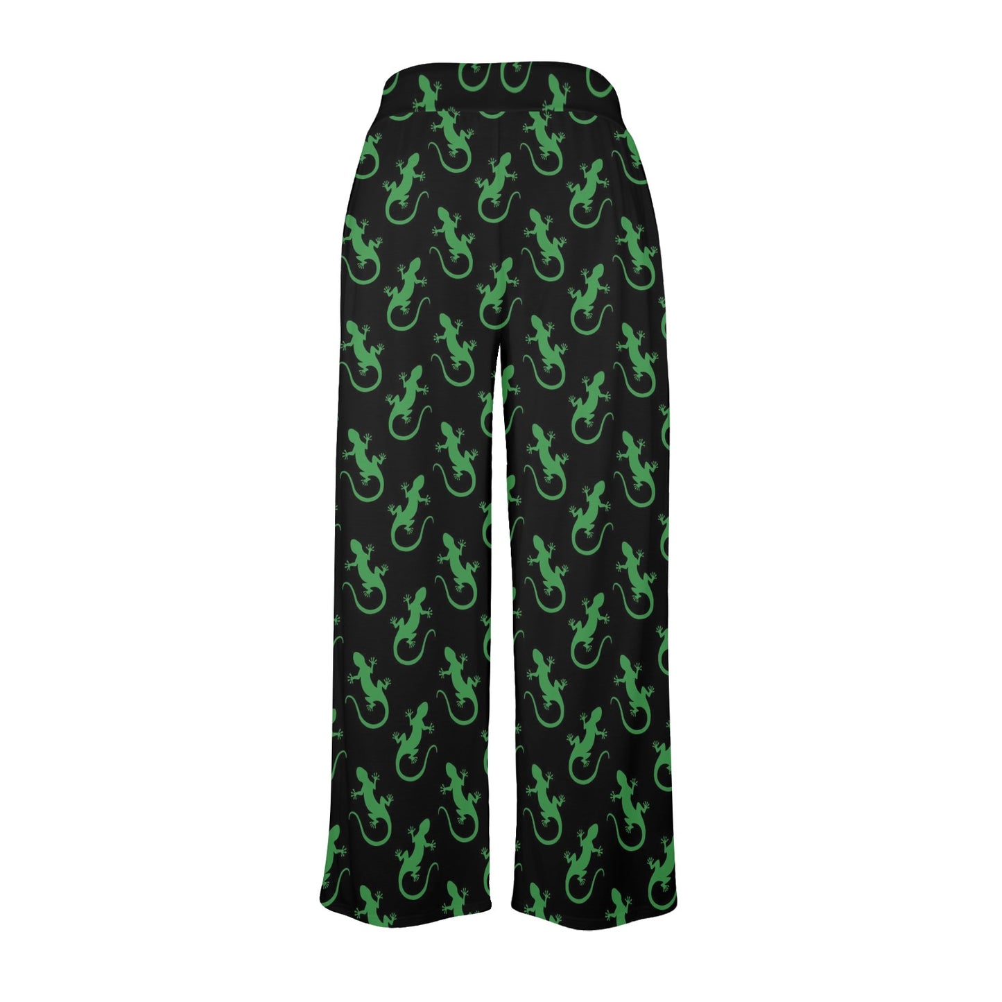 lizard Print Design LKS401 Women's Wide Leg Lounge Pants