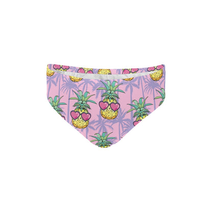 Pineapple Pattern Print Design PP06 Men's Swimming Briefs