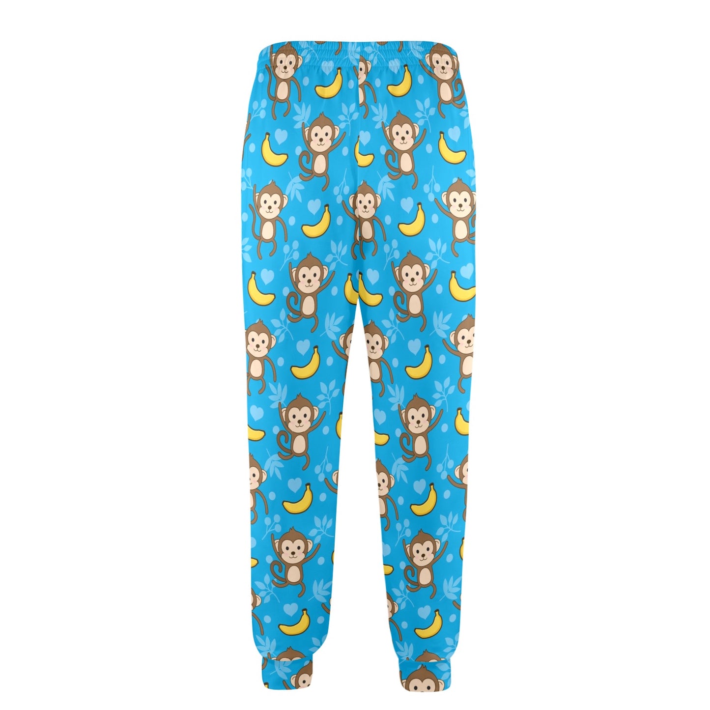 Monkey Pattern Print Design 05 Men's Casual Track Pants