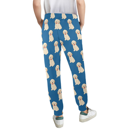 Golden Retriever Design Print Pattern JJ0279 Women's Casual Track Pants