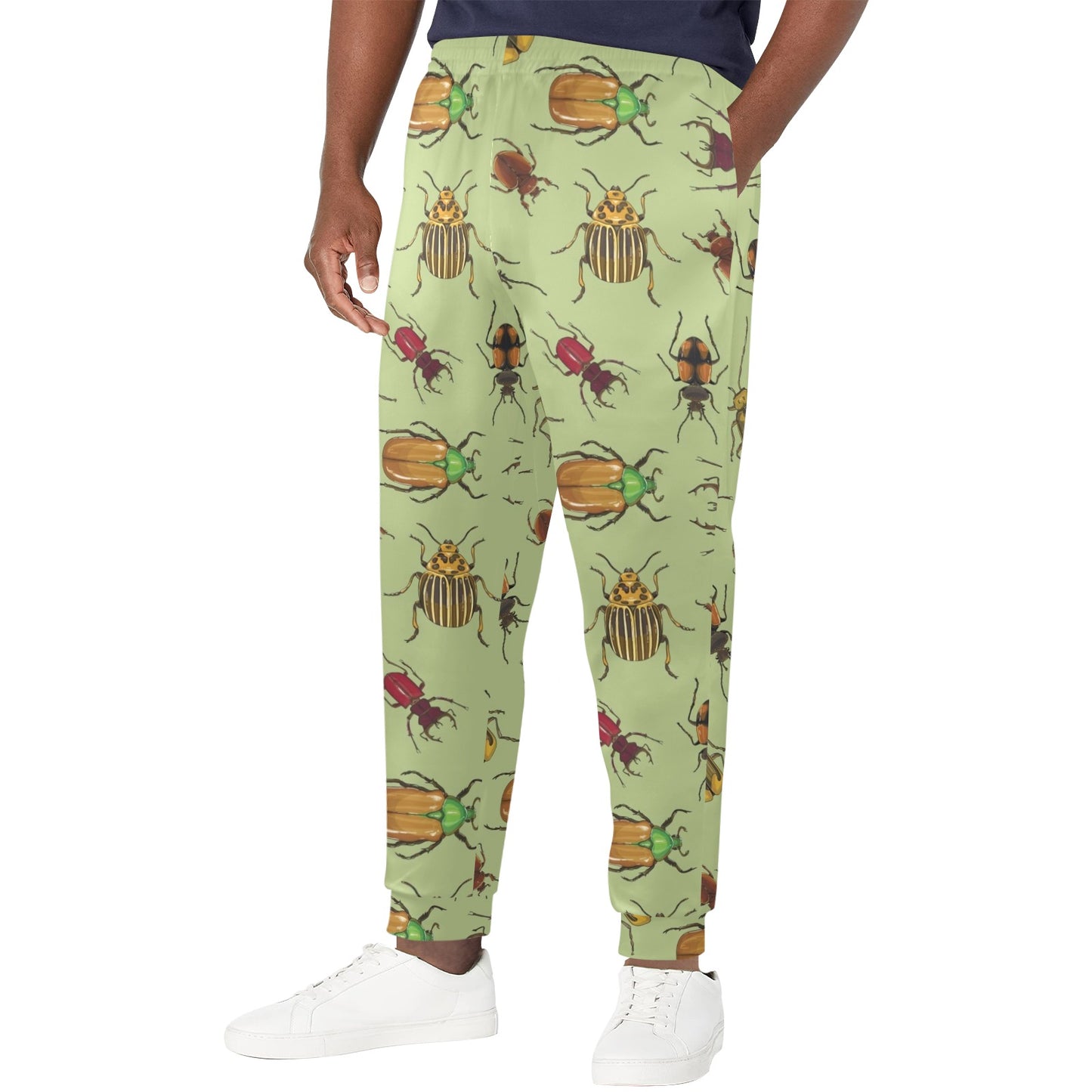insects Design Print Pattern JJ0354 Men's Casual Track Pants
