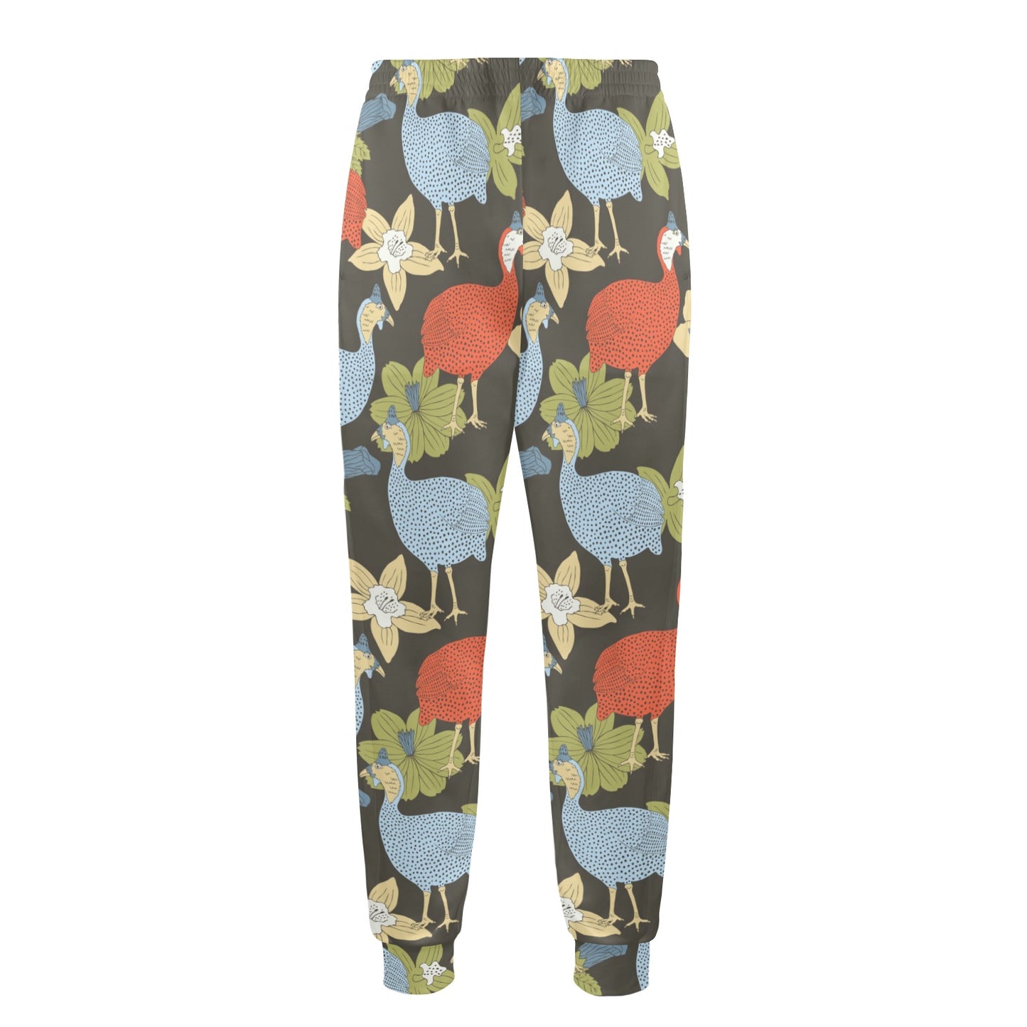 Guinea Fowl Pattern Print Design 02 Men's Casual Track Pants