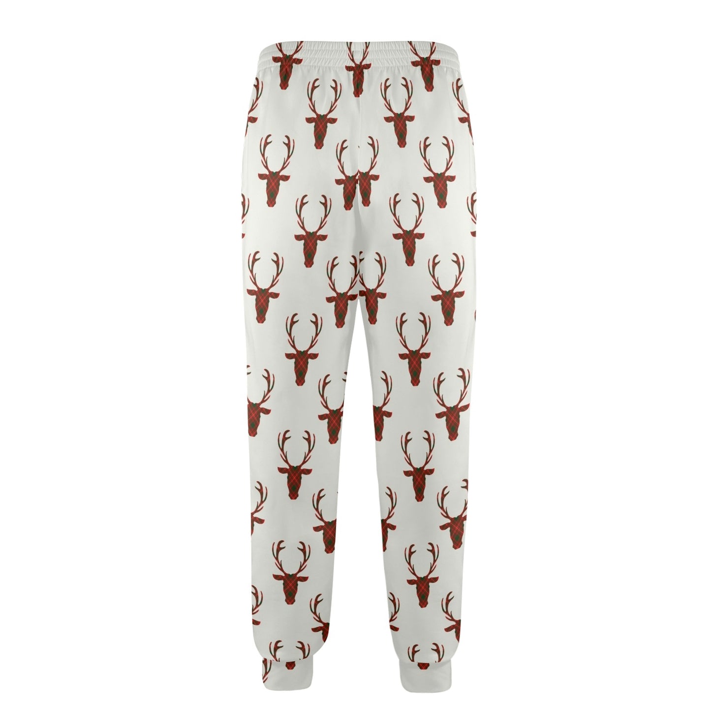 Deer tartan Design Print Pattern JJ073 Men's Casual Track Pants