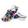 Beach Seashell Floral Theme Unisex Clogs Shoes