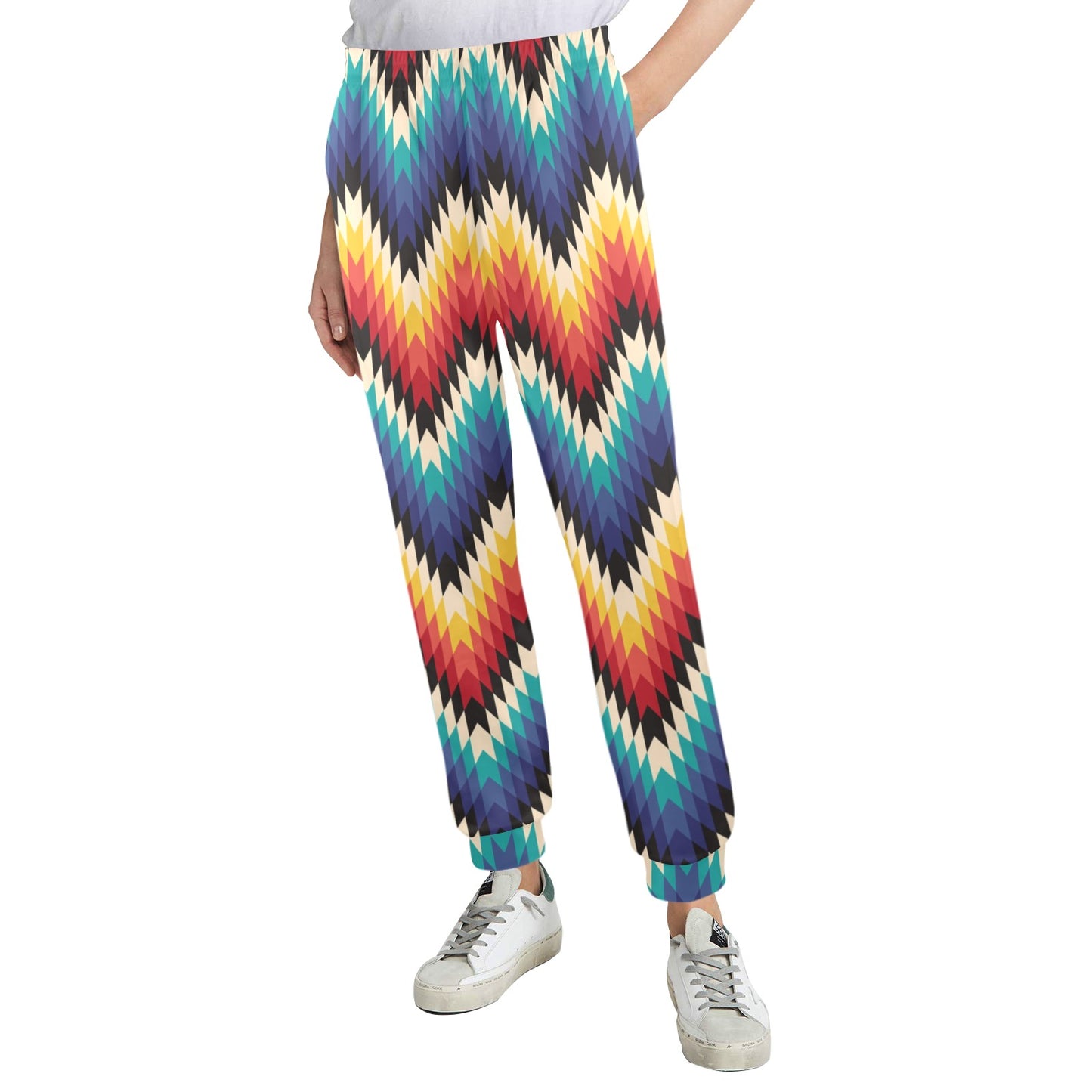 Tribal Aztec Women's Casual Track Pants