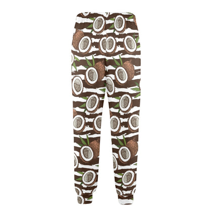 Coconut Pattern Print Design CN04 Men's Casual Track Pants