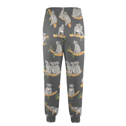Koala Pattern Print Design 07 Men's Casual Track Pants