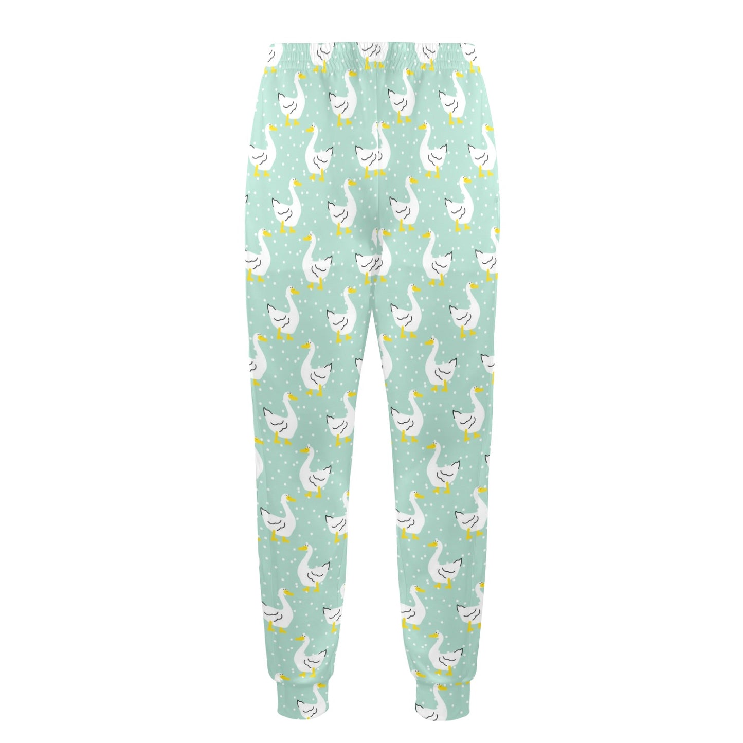 Goose Print Design LKS404 Men's Casual Track Pants