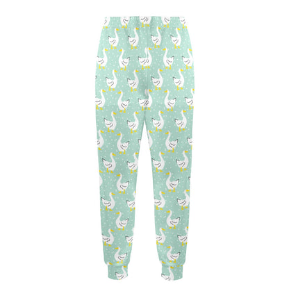 Goose Print Design LKS404 Men's Casual Track Pants